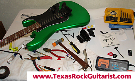 Charvel and Jackon electric guitar repair