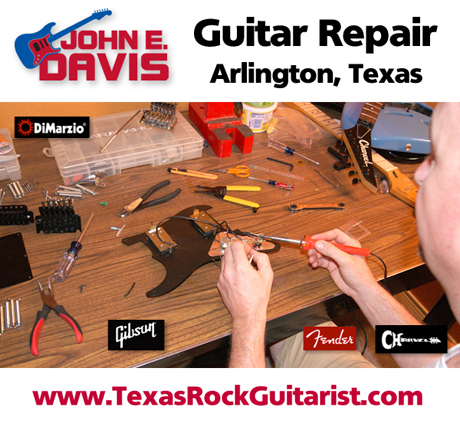 Custom guitar electronics repair