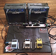 Boss Pedal Board Set Up