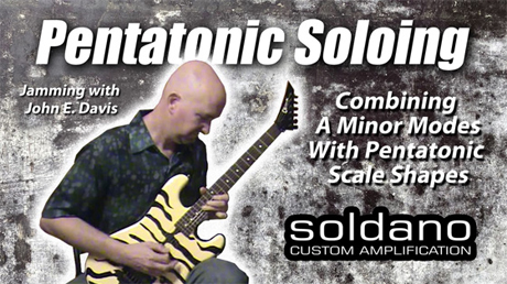 John Davis | Combining A Minor Pentatonic Scales with Mode Shapes