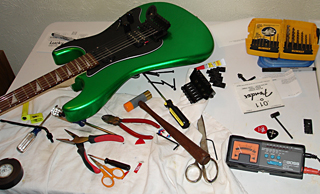 Charvel SoCal Green